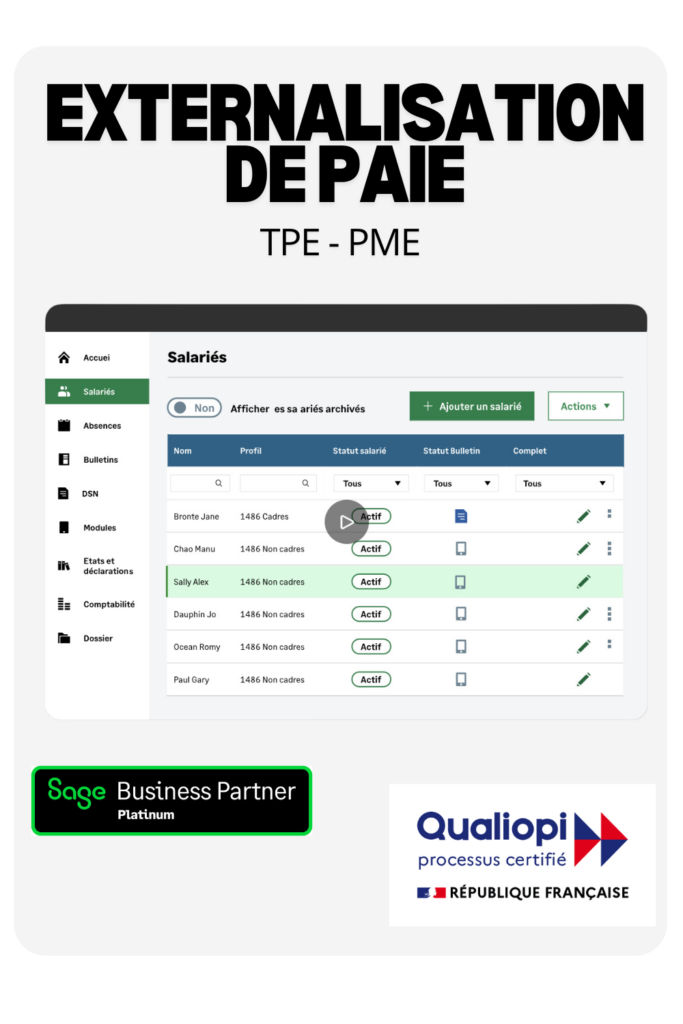 Externalisation de la paie pour les TPE et PME