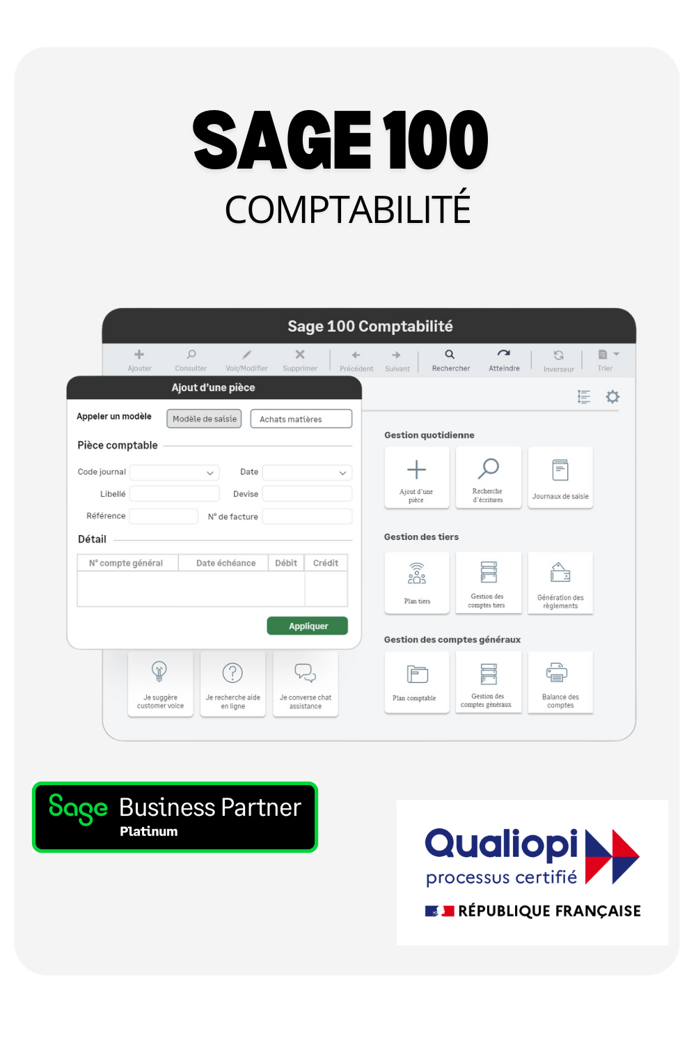 Sage 100 comptabilité